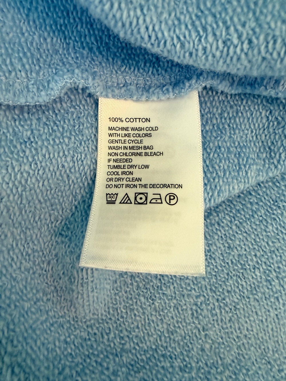 Tommy Bahama Marina Del Mar Light Blue Long-Sleeve Cotton Pullover NWOT Large - Picture 7 of 8